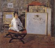 William Merrit Chase Did you speak to me china oil painting artist